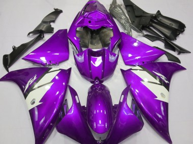 Viola Lucido & Bianco 2012-2014 R1 Carena Moto
