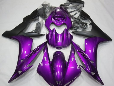 Viola Lucido & Nero 2004-2006 R1 Carena Moto