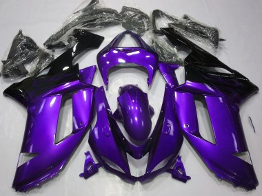 Viola Lucido & Nero 2007-2008 ZX6R Carena Moto