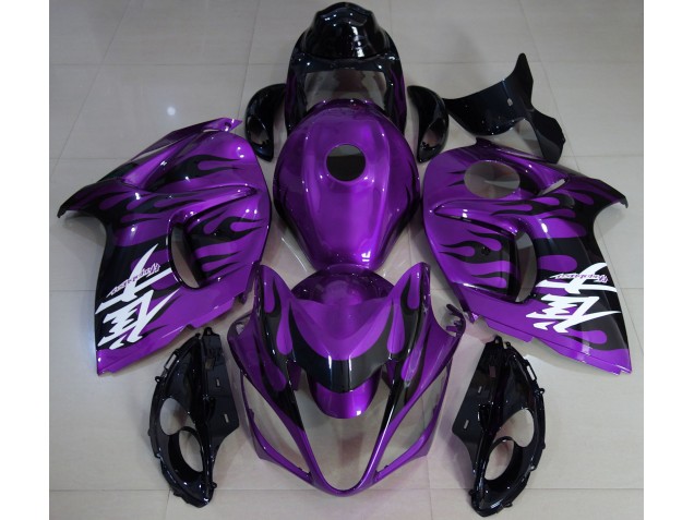 Viola Lucido & Nero 2008-2020 GSXR 1300 Carena Moto Viola Lucido & Nero 2008-2020 GSXR 1300 Carena Moto