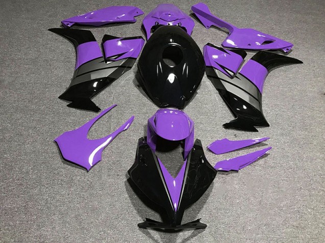 Viola Lucido Nero & Grigio 2012-2016 CBR1000RR Carena Moto Viola Lucido Nero & Grigio 2012-2016 CBR1000RR Carena Moto