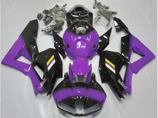 Viola Lucido & Nero Sfumato 2013-2023 CBR600RR Carena Moto Viola Lucido & Nero Sfumato 2013-2023 CBR600RR Carena Moto