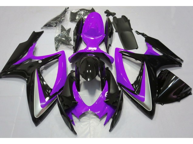 Viola Lucido Rovinato 2006-2007 GSXR 600-750 Carena Moto Viola Lucido Rovinato 2006-2007 GSXR 600-750 Carena Moto