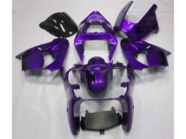 Viola Metallizzato 2000-2002 ZX6R Carena Moto Viola Metallizzato 2000-2002 ZX6R Carena Moto