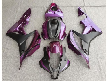 Viola & Nero Opaco 2007-2008 CBR600RR Carena Moto