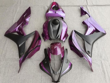 Viola & Nero Opaco 2007-2008 CBR600RR Carena Moto