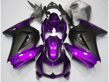 Viola & Nero Opaco 2008-2012 Ninja 250 Carena Moto