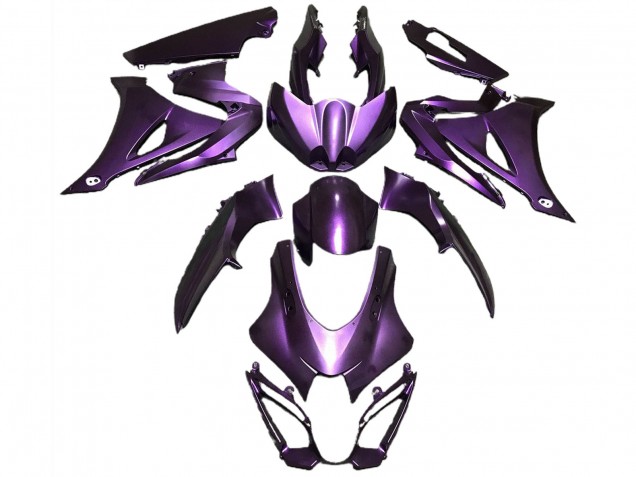 Viola Opaco 2017-2023 GSXR 1000 Carena Moto Viola Opaco 2017-2023 GSXR 1000 Carena Moto