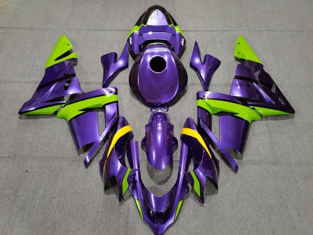 Viola Verde & Giallo 2004-2005 ZX10R Carena Moto Viola Verde & Giallo 2004-2005 ZX10R Carena Moto