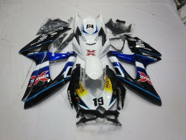 X 2008-2010 GSXR 600-750 Carena Moto