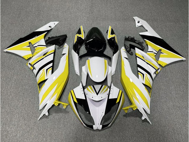 Zag Giallo Bianco & Nero 2009-2012 ZX6R Carena Moto Zag Giallo Bianco & Nero 2009-2012 ZX6R Carena Moto